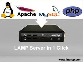 mini PC LAMP server in one click