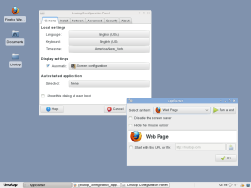 Linutop OS mini PC Linutop application starter
